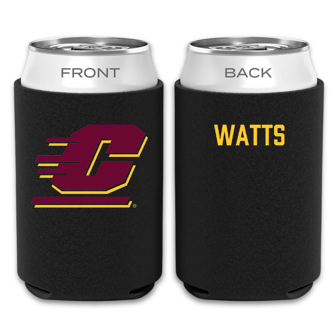 Central Michigan University TF and XC Black Can Cooler - Robyn Watts