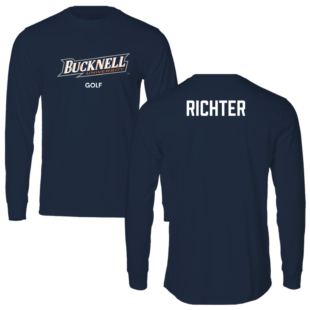 Bucknell University Golf (W) Navy Long Sleeve - Paige Richter