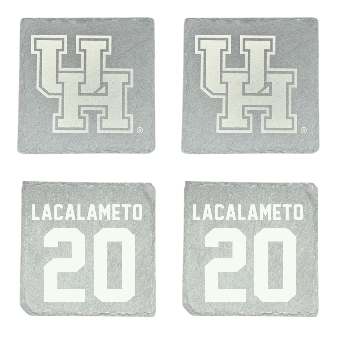University of Houston Baseball Stone Coaster (4 Pack)  - #20 Kyle LaCalameto