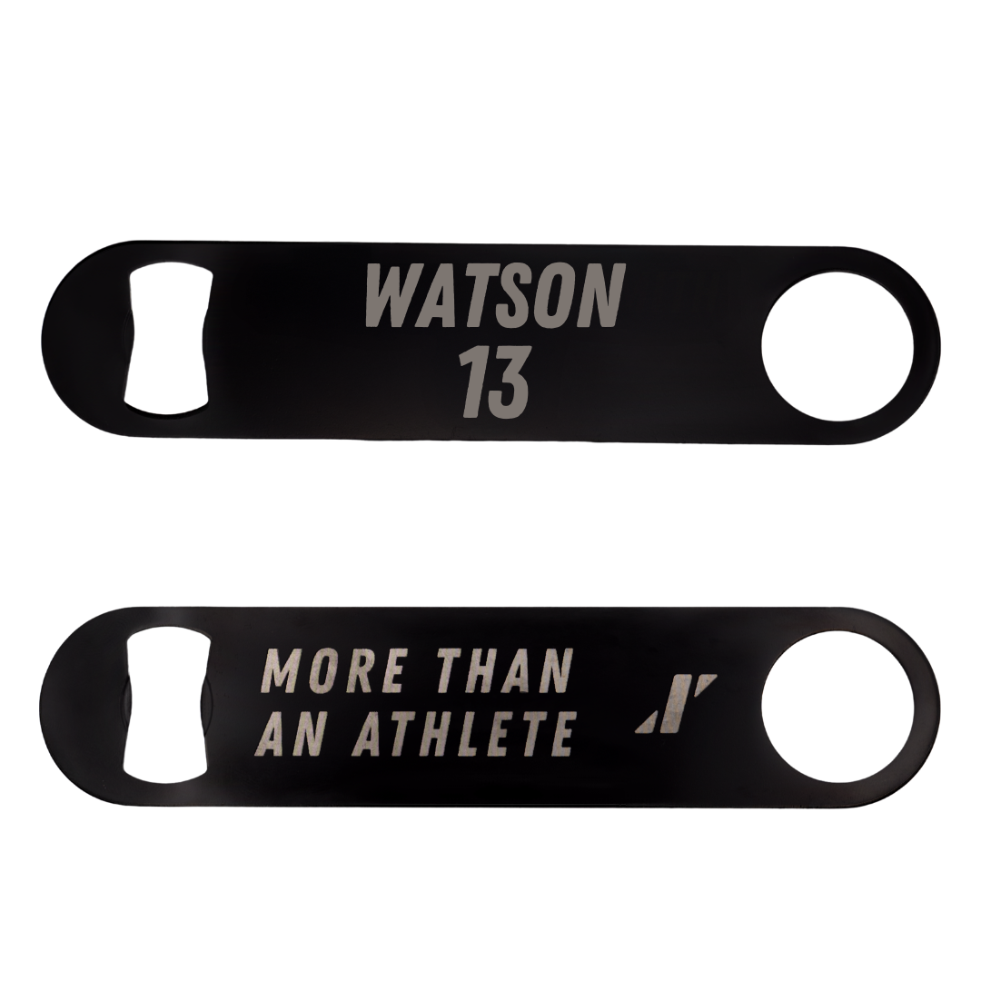 Adams State University Basketball Black Bottle Opener - #13 Celina Watson
