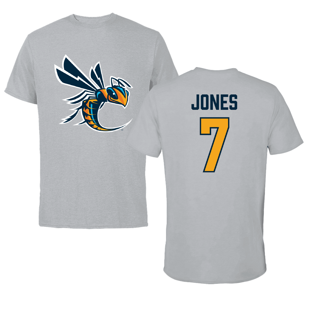 Cedarville University Softball Sport Gray Tee - #7 Madison Jones
