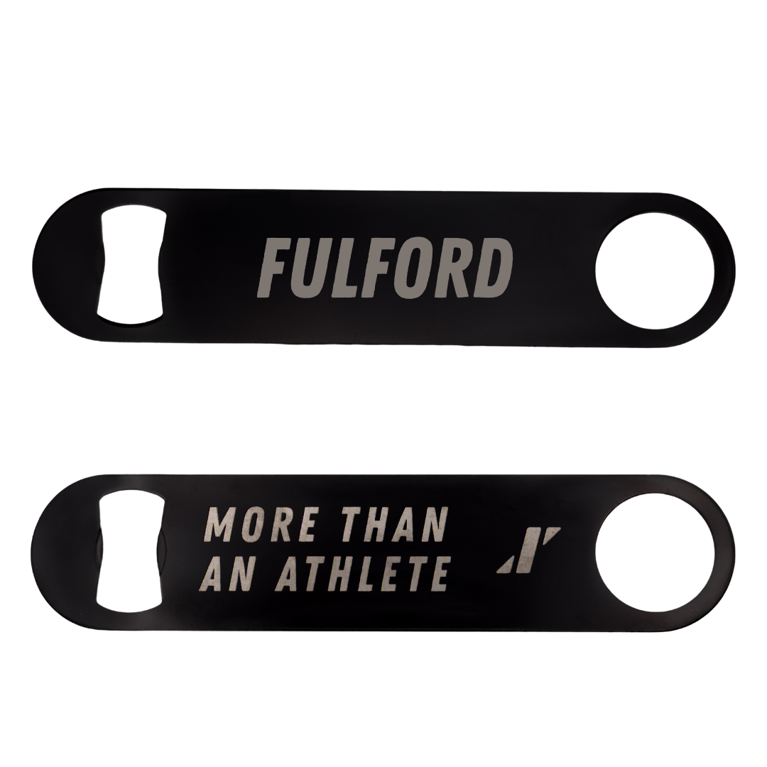 East Tennessee State University TF and XC Black Bottle Opener - Ethan Fulford