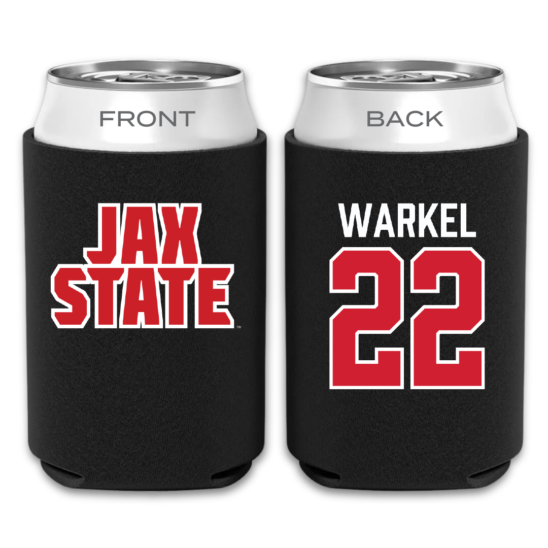 Jacksonville State University Bowling Black Can Cooler - #22 Anna Warkel