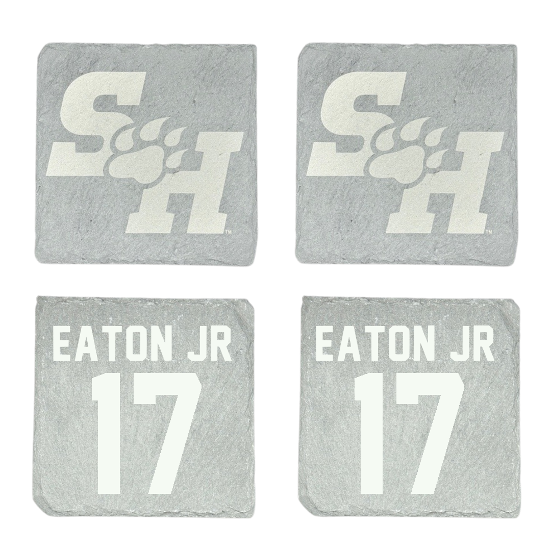Sam Houston State University Football Stone Coaster (4 Pack)  - #17 Christopher Eaton Jr