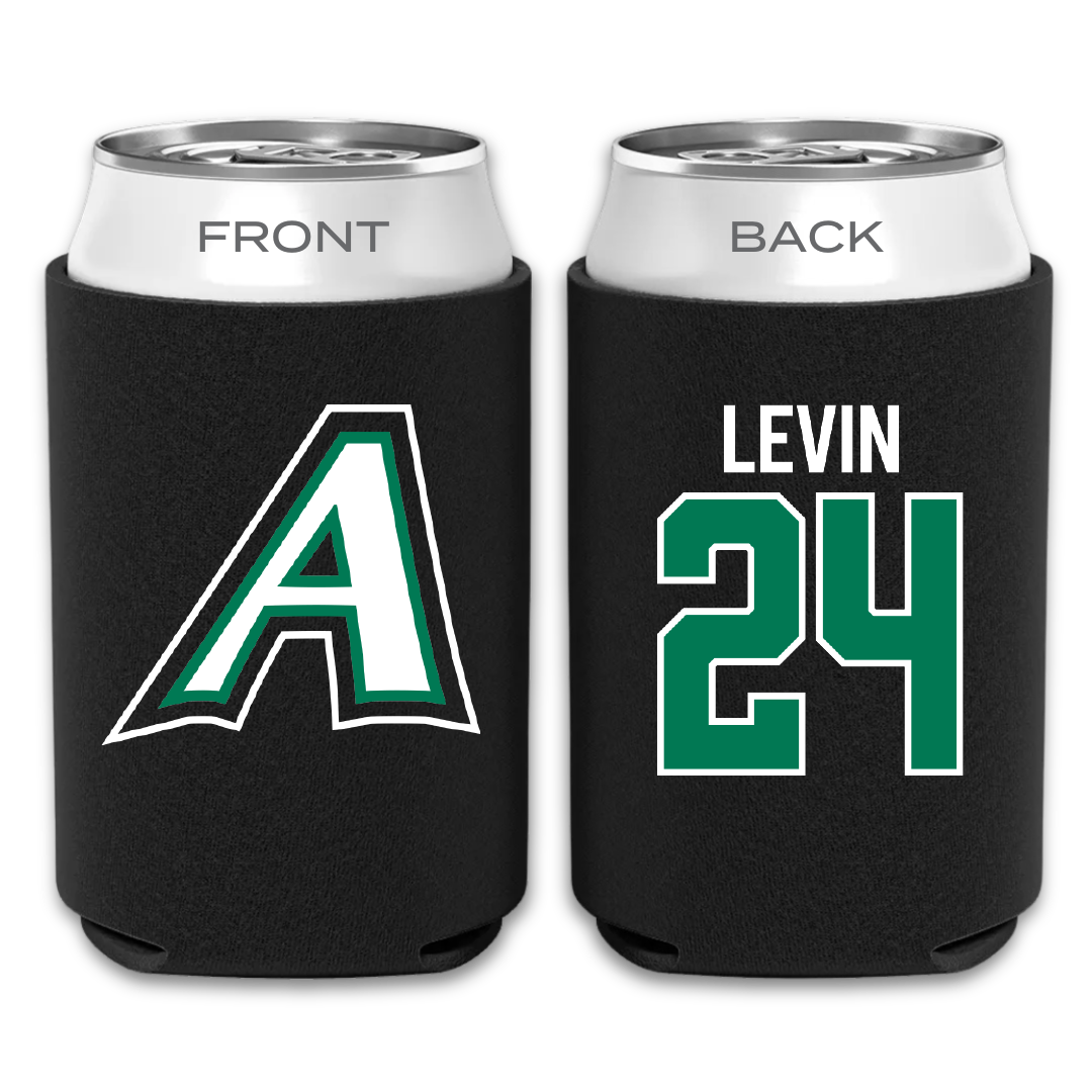 Adams State University Soccer Black Can Cooler - #24 Denali Levin