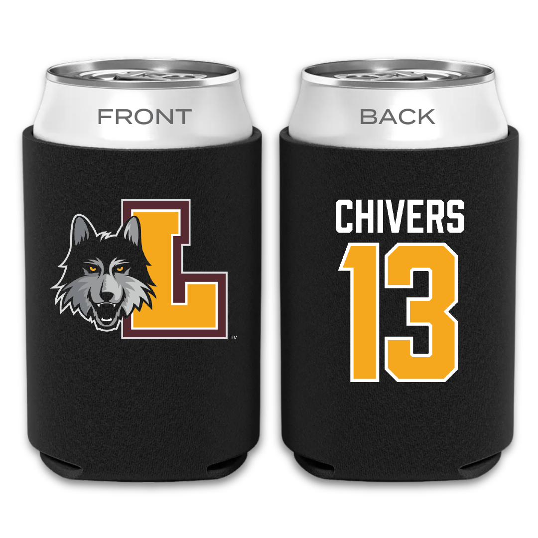 Loyola University-Chicago Basketball Black Can Cooler - #13 Kira Chivers
