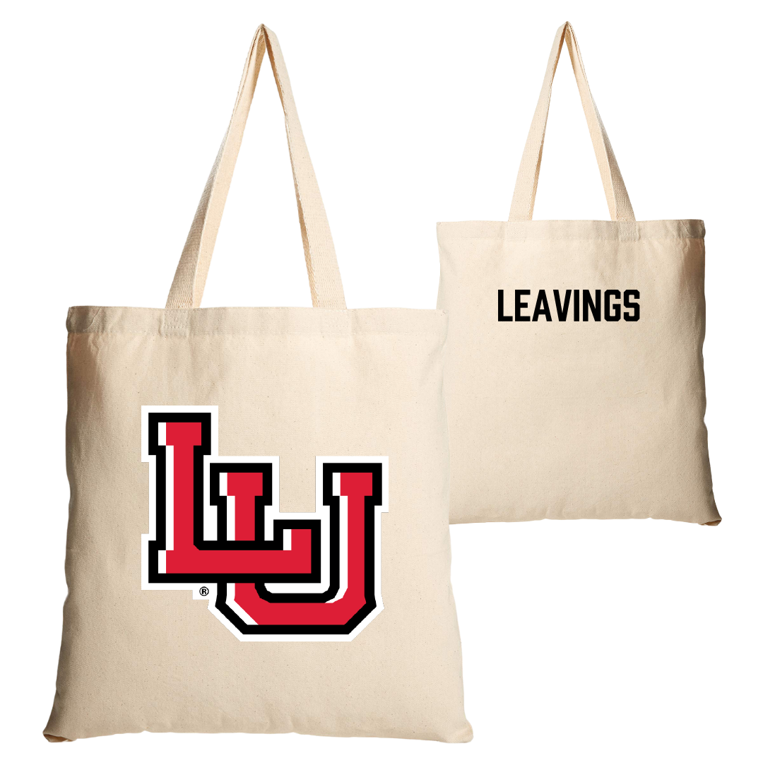 Lamar University Cheer Tan Canvas Tote Bag - Shelby Leavings