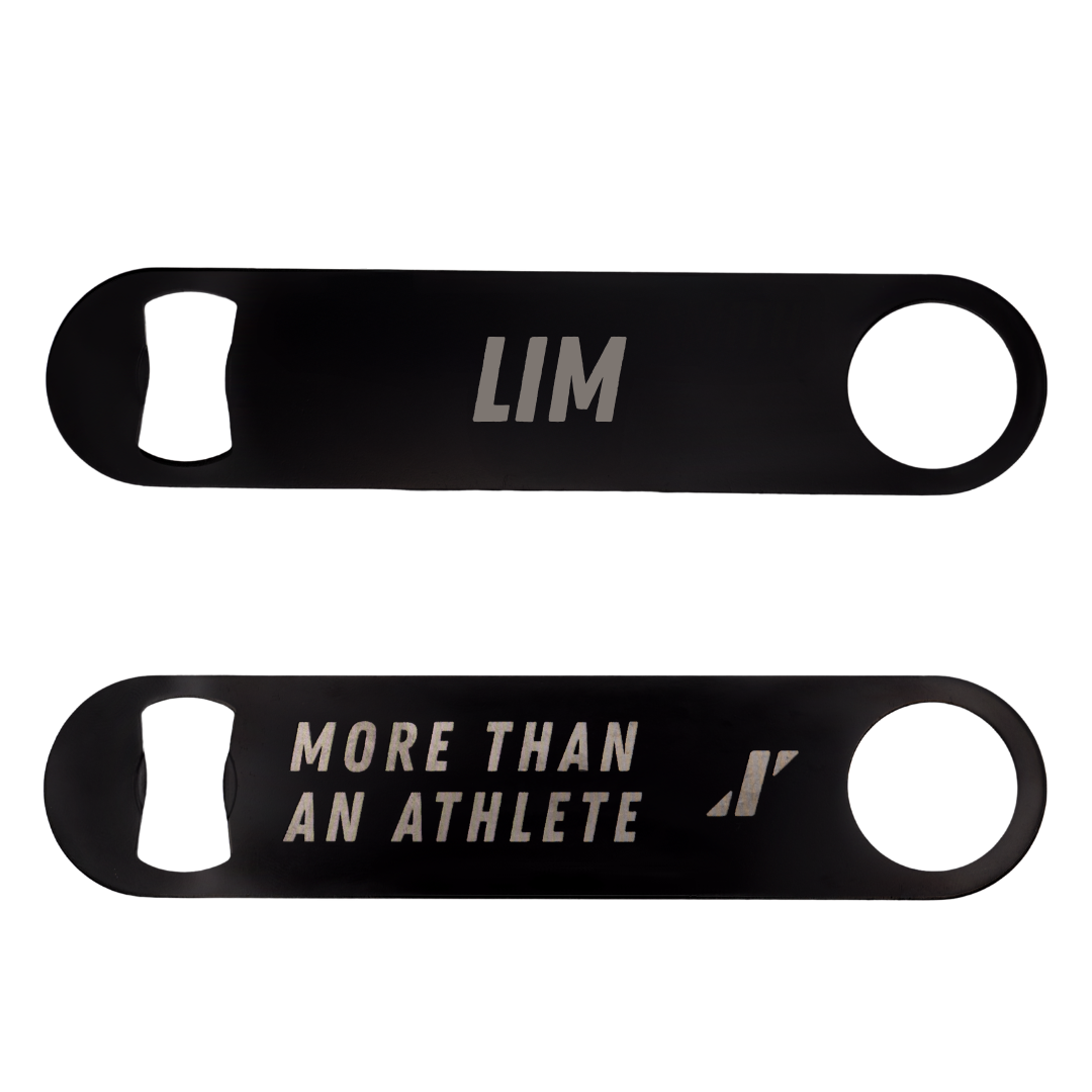 Fairleigh Dickinson University-Metropolitan Campus Tennis Black Bottle Opener - Anastasia Lim