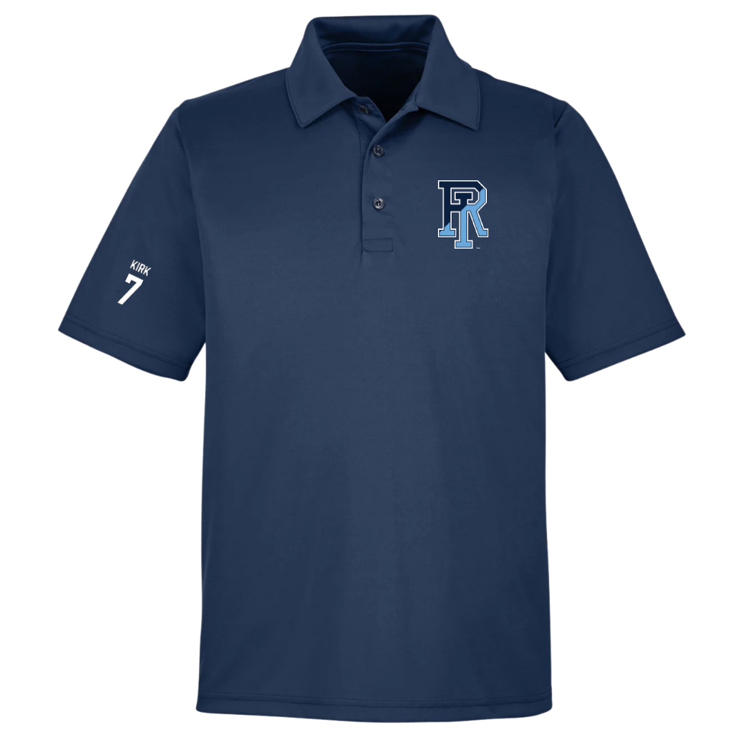 University of Rhode Island Lacrosse (W) Navy Polo - #7 Carolyn Kirk