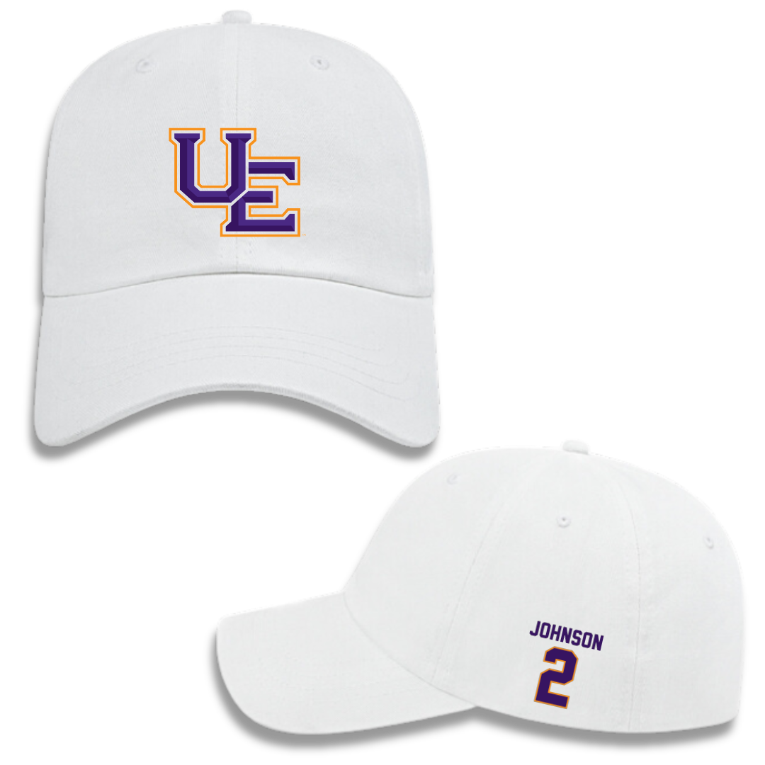 University of Evansville Soccer (W) White Hat - #2 Taylor Johnson