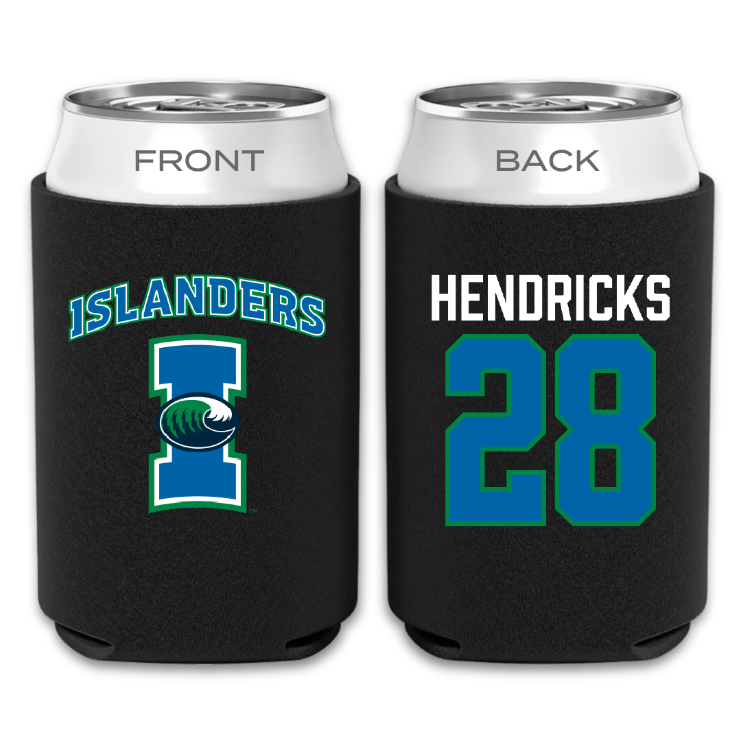 Texas A&M University-Corpus Christi Baseball Black Can Cooler - #28 Evans Hendricks