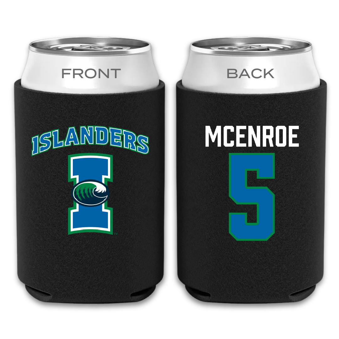 Texas A&M University-Corpus Christi Baseball Black Can Cooler - #5 Tucker McEnroe