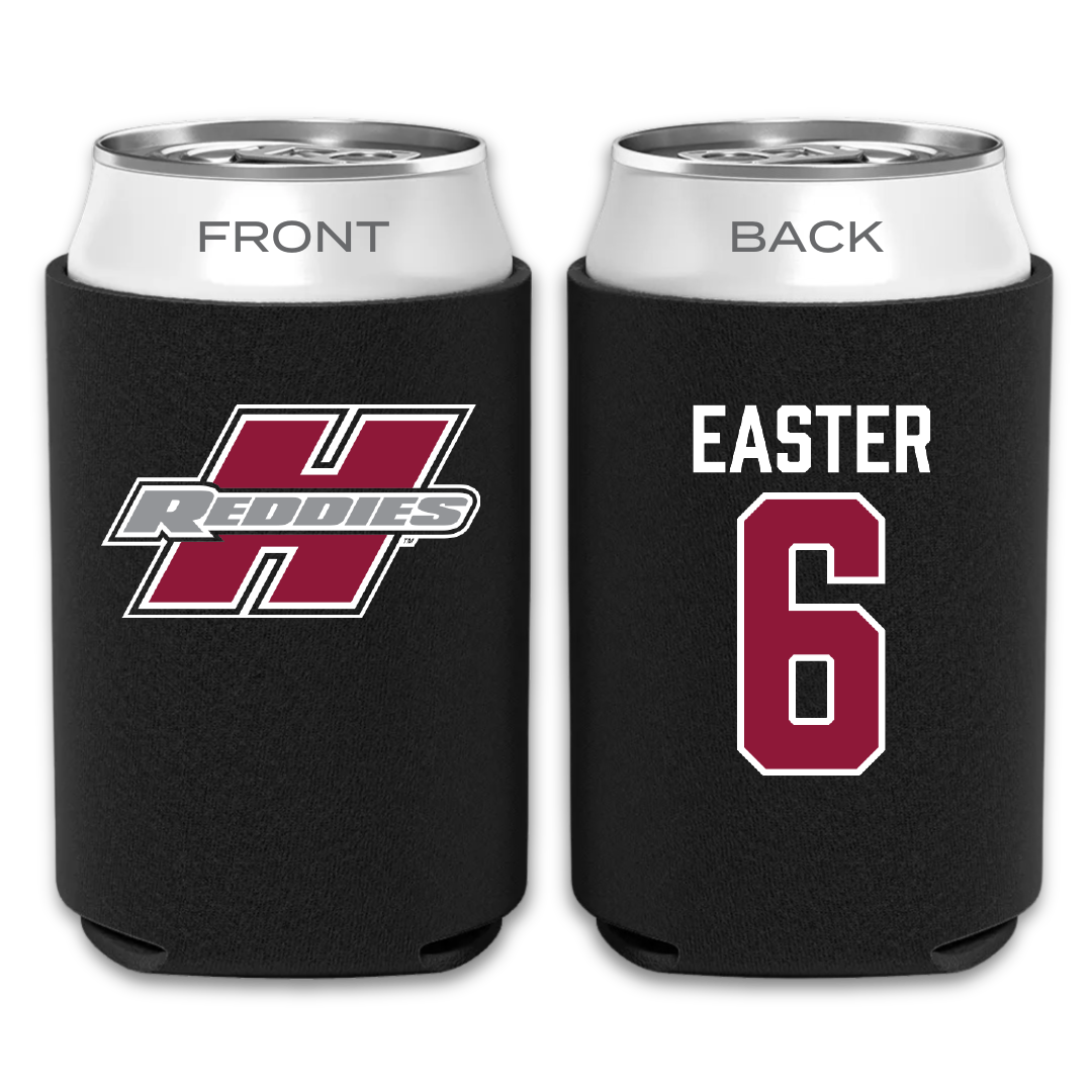 Henderson State University Football Black Can Cooler - #6 Jody Easter