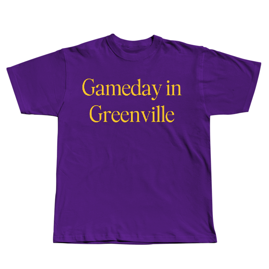 East Carolina University Football Purple Gameday Tee - #5 Parker Jenkins