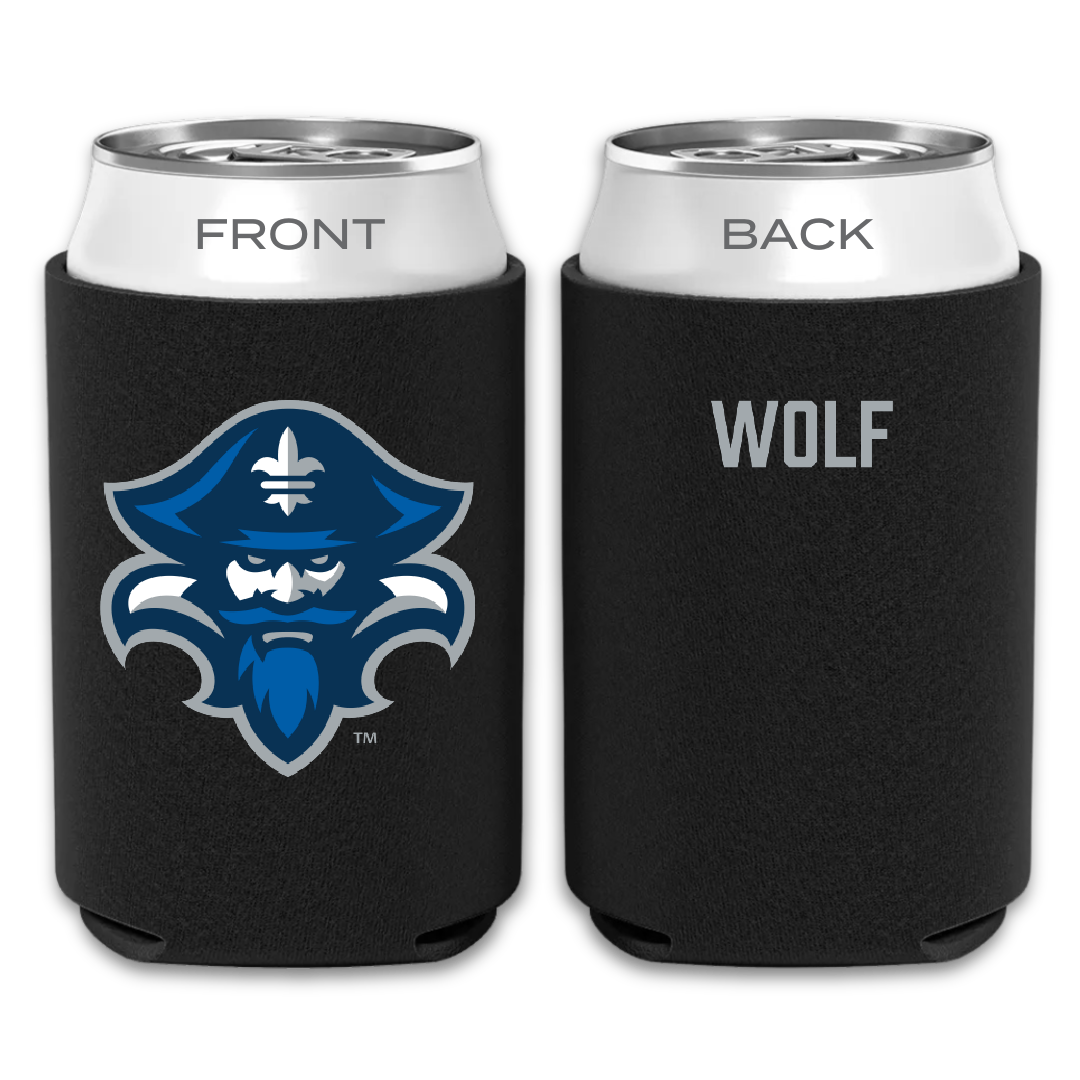 University of New Orleans TF and XC Black Can Cooler - Sophia Wolf