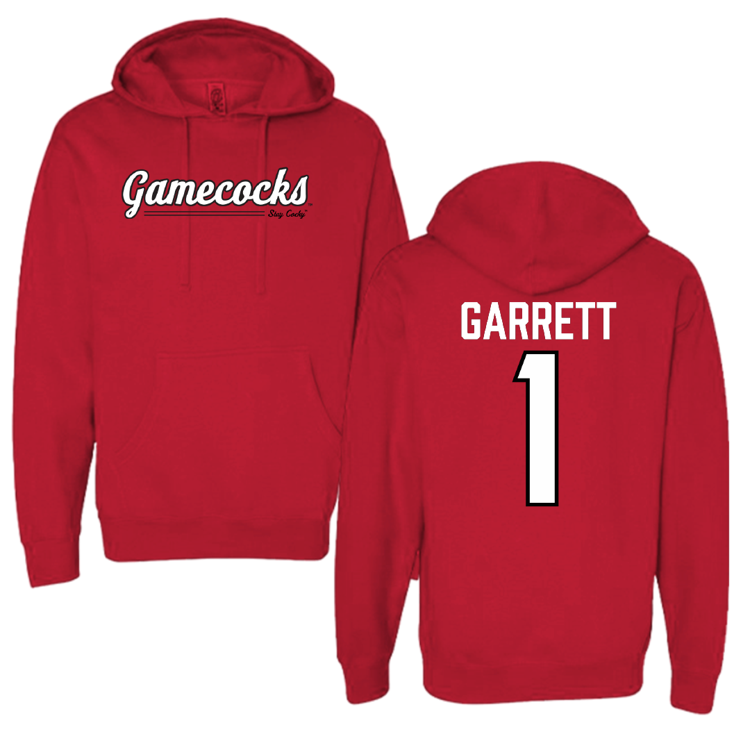 Jacksonville State University Volleyball Red General Hoodie - #1 Ellie Garrett