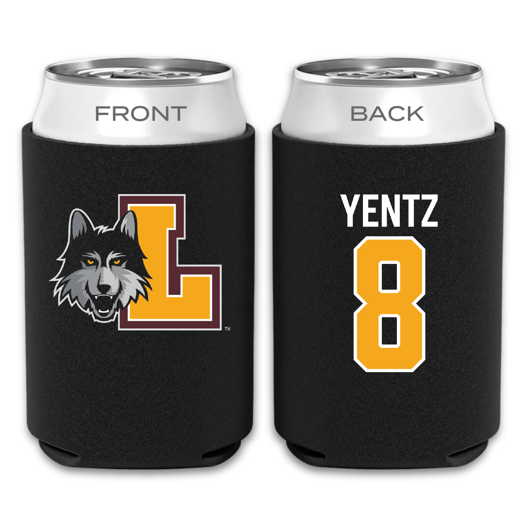 Loyola University-Chicago Volleyball Black Can Cooler - #8 Jack Yentz