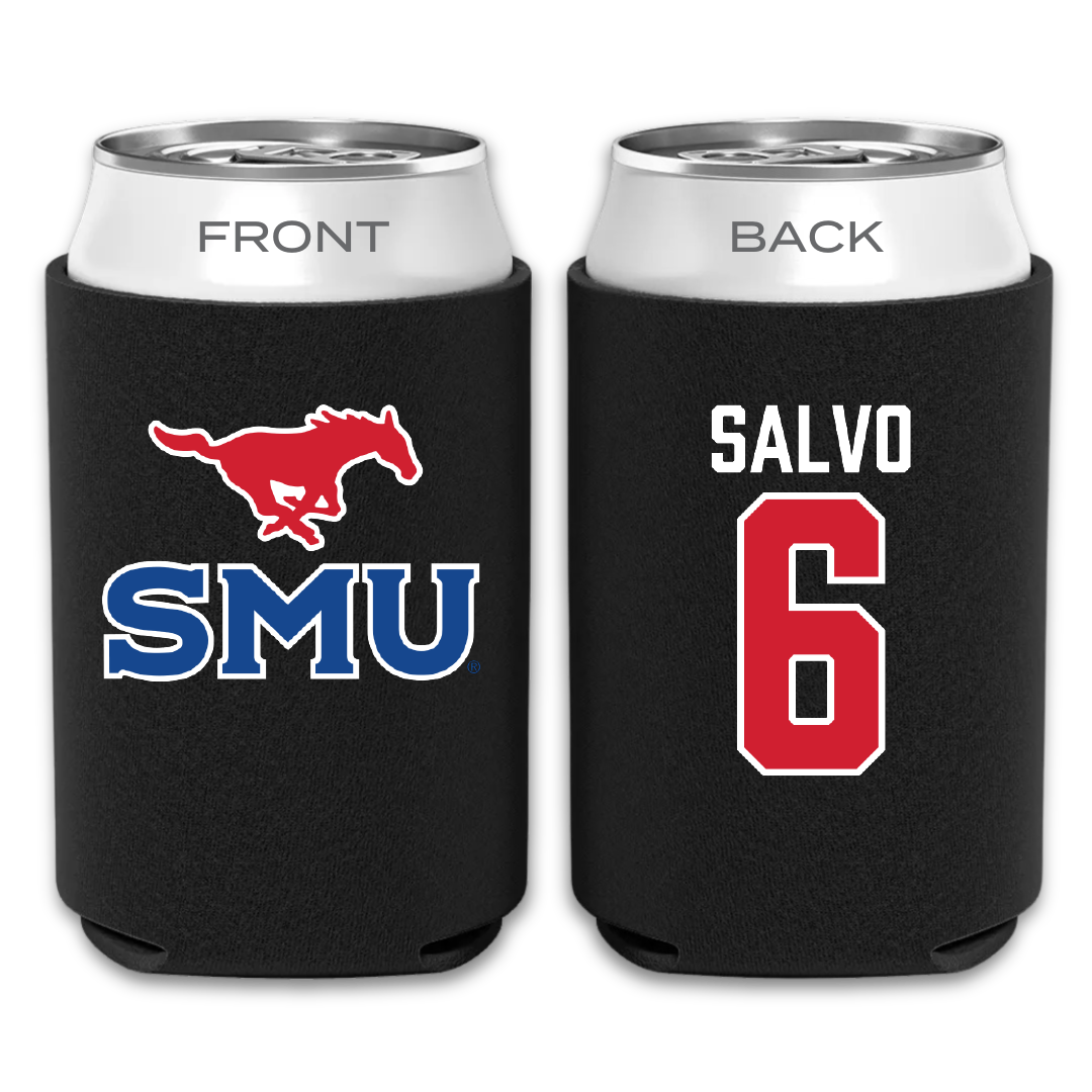 Southern Methodist University Soccer Black Can Cooler - #6 Alex Salvo