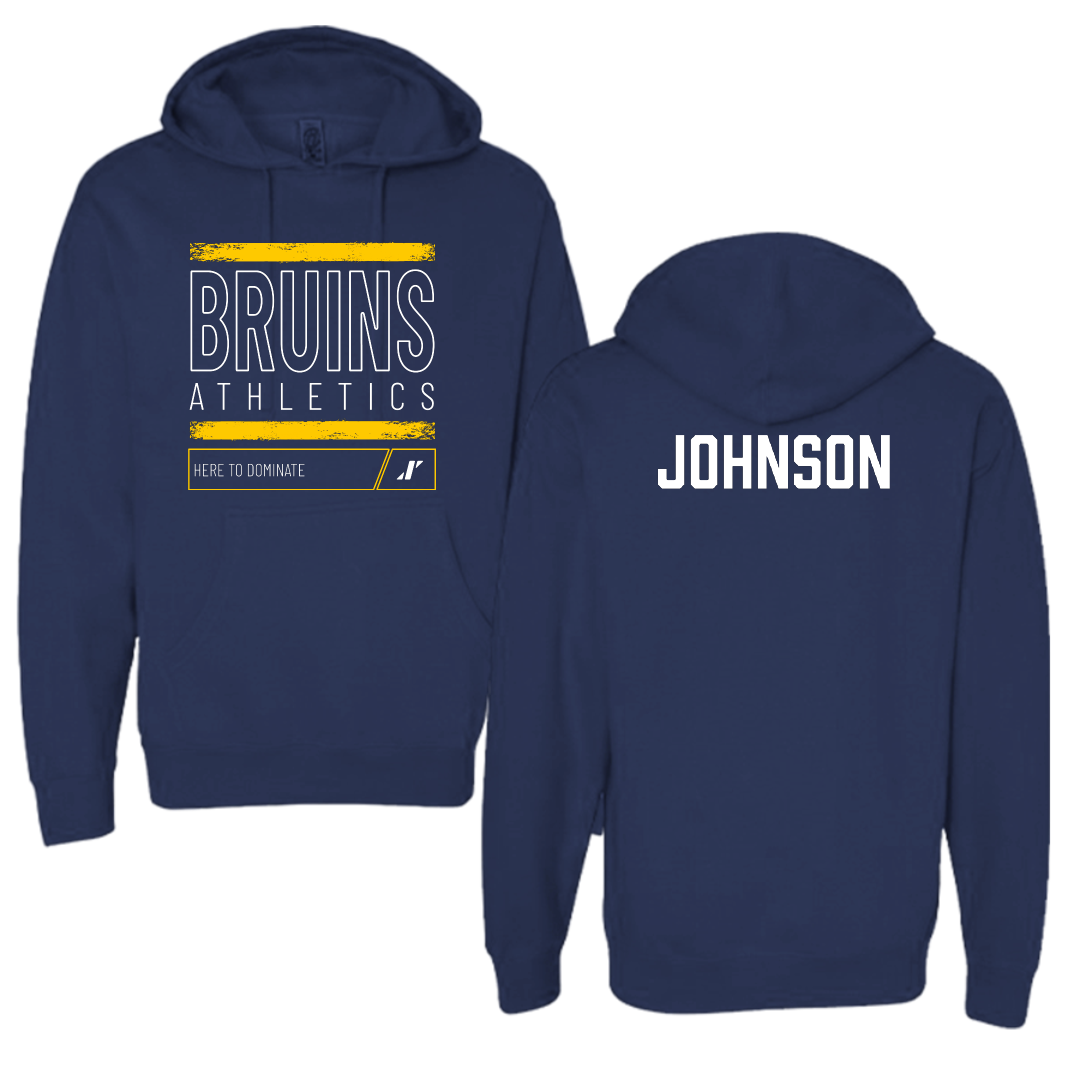 Carolina University Baseball Navy Dominate Hoodie - Patrick Johnson