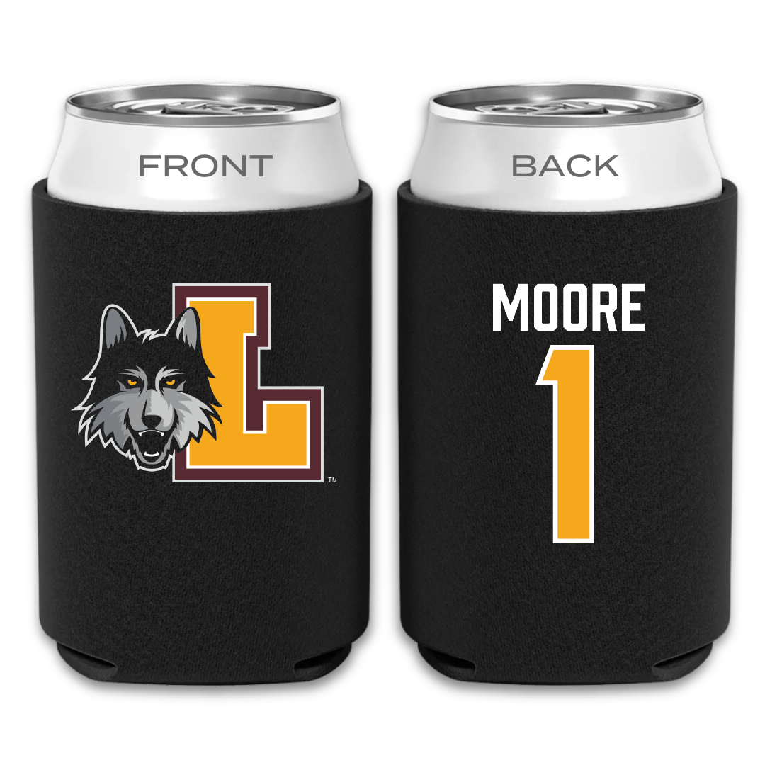 Loyola University-Chicago Basketball Black Can Cooler - #1 Aaliyah Moore