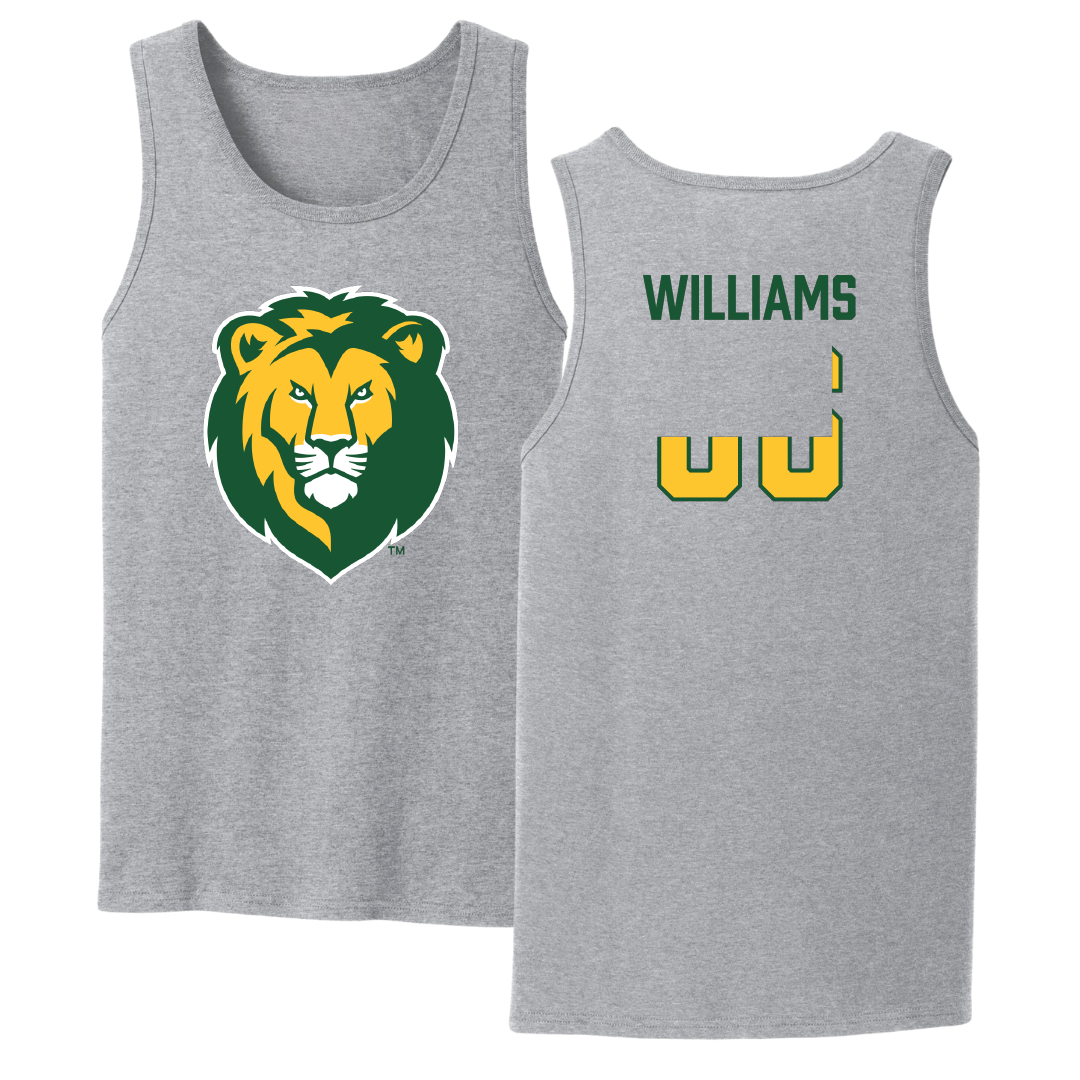 Southeastern Louisiana University Football Sport Gray Tank Top - #86 Mike Williams