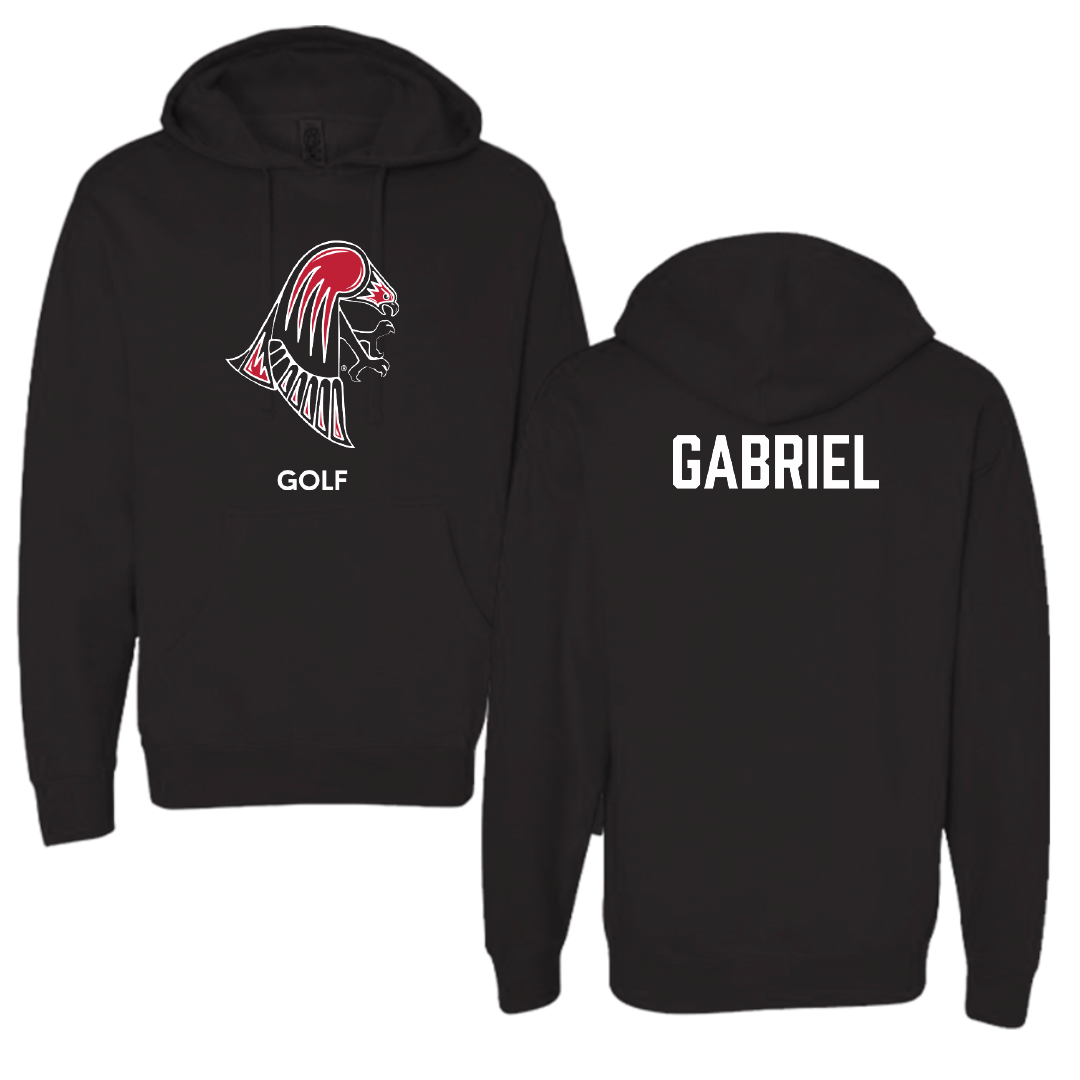 University of Wisconsin-River Falls Golf (W) Black Hoodie - Grace Gabriel