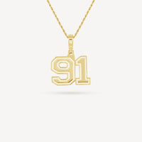 Gold Presidents Pendant and Chain - #91 Kyjuan Vengrowsky