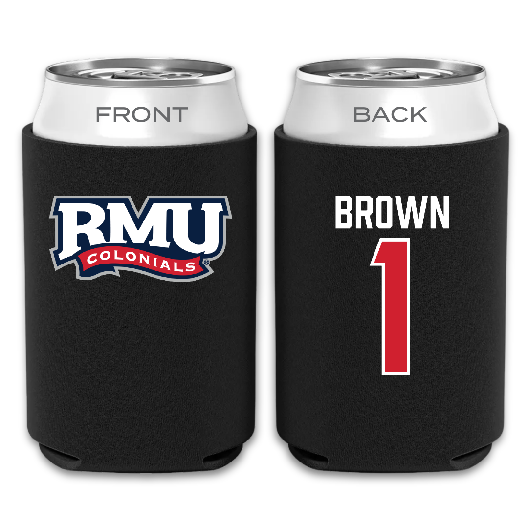 Robert Morris University Volleyball Black Can Cooler - #1 Kaitlyn Brown