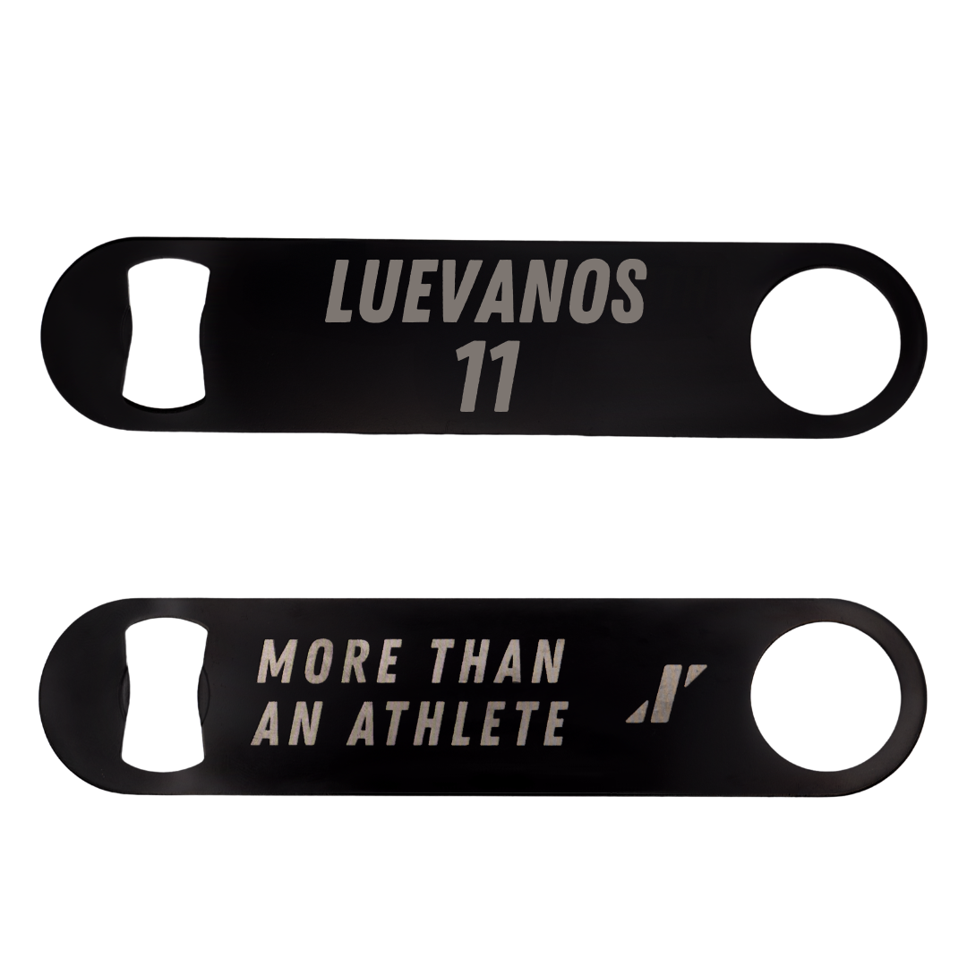 Louisiana Tech University Volleyball Black Bottle Opener - #11 Grace Luevanos