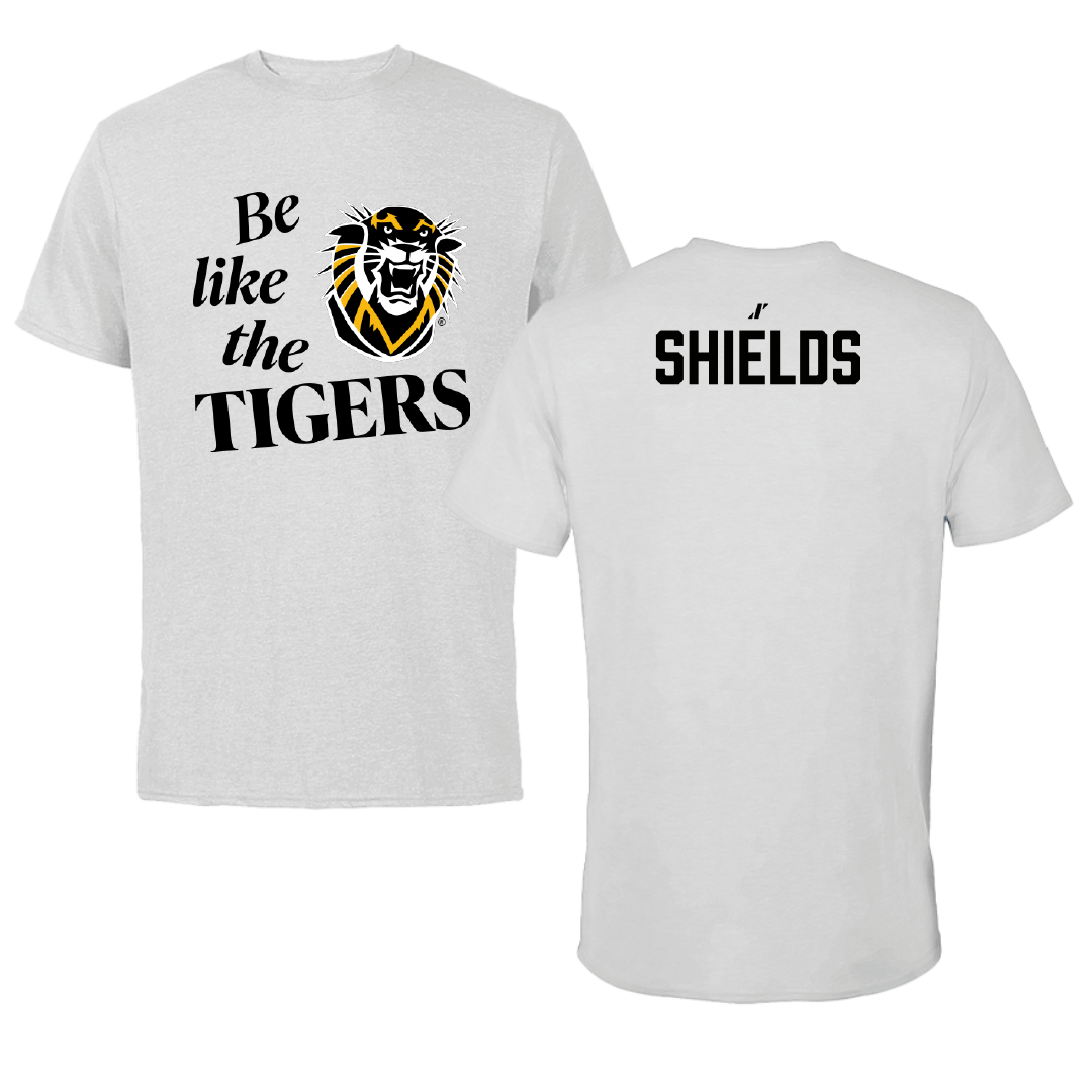 Fort Hays State University Wrestling (M) Light Gray Be Like Us Tee - Aiden Shields