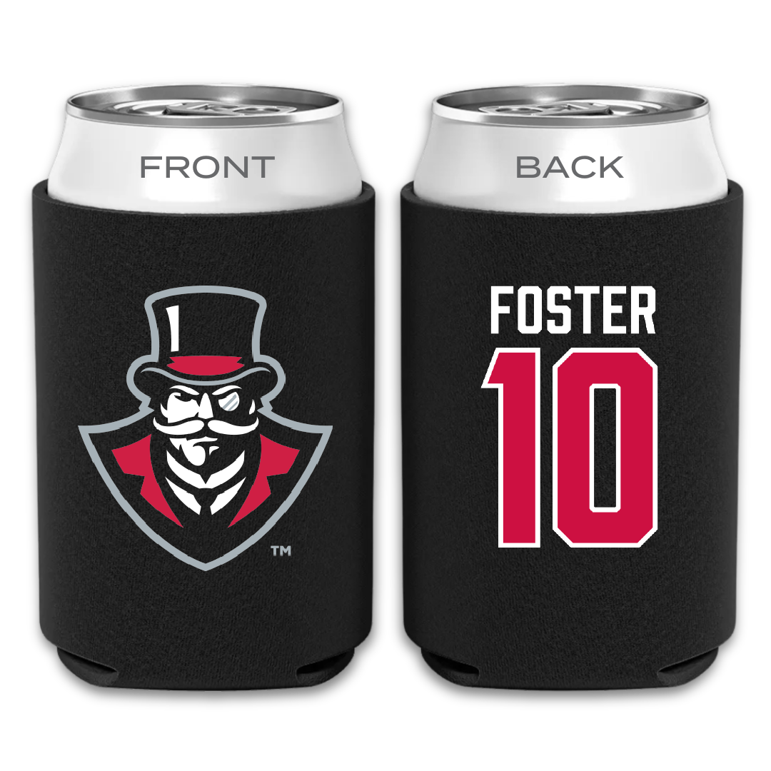Austin Peay State University Basketball Black Can Cooler - #10 La’Nya Foster