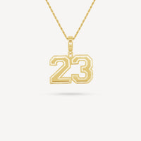 Gold Presidents Pendant and Chain - #23 Onna Brown