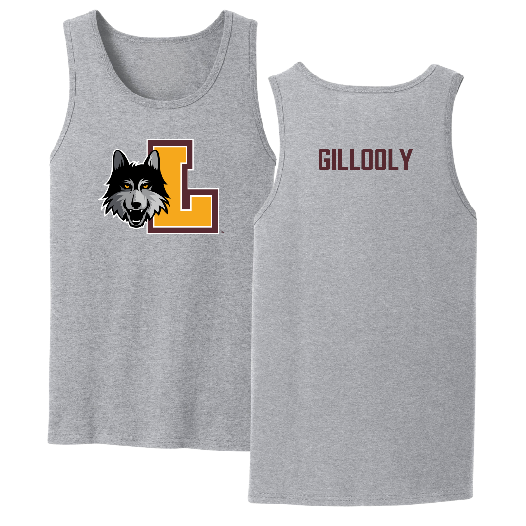Loyola University-Chicago TF and XC Sport Gray Tank Top - Ali Gillooly