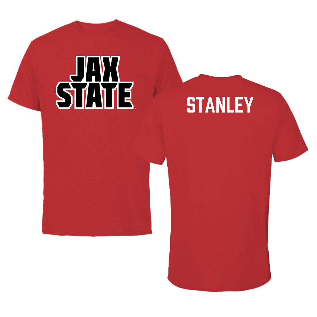 Jacksonville State University TF and XC Red Tee - Kayley Stanley