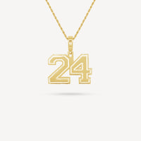 Gold Presidents Pendant and Chain - #24 Kaden Smith