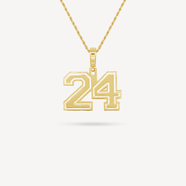 Gold Presidents Pendant and Chain - #24 Kaden Smith