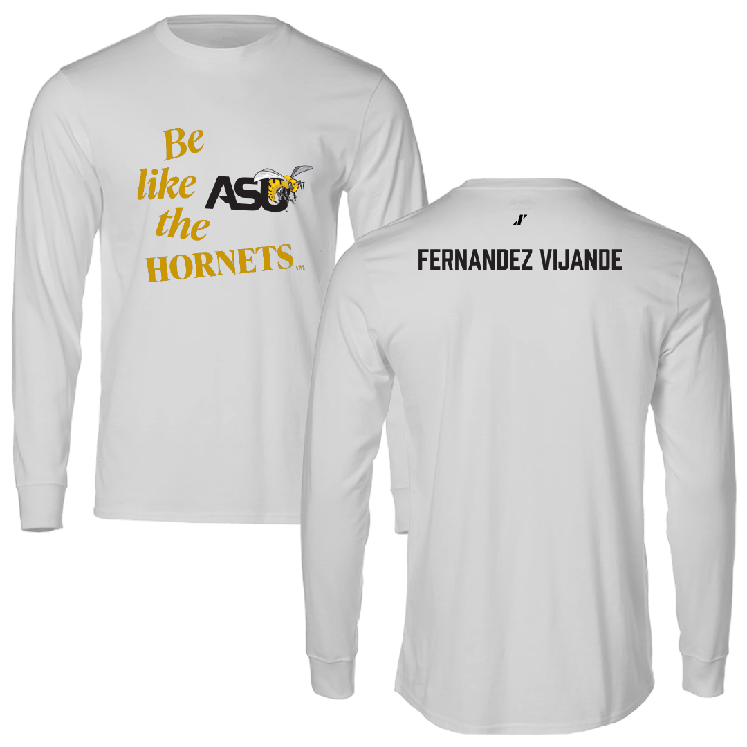 Alabama State University Golf Light Gray Be Like Us Long Sleeve - Yaiza Fernandez Vijande