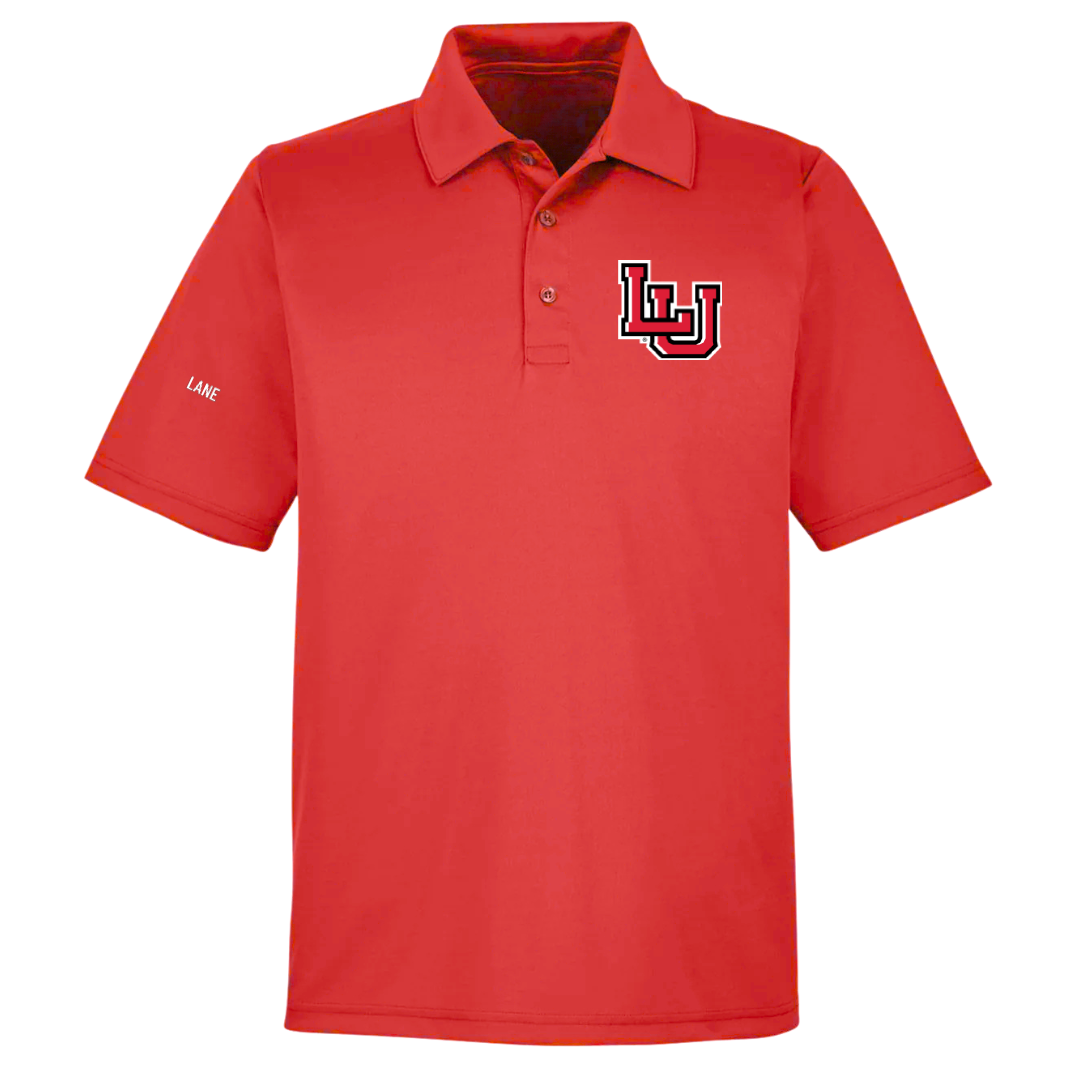 Lamar University TF and XC Red Polo - RJ Lane