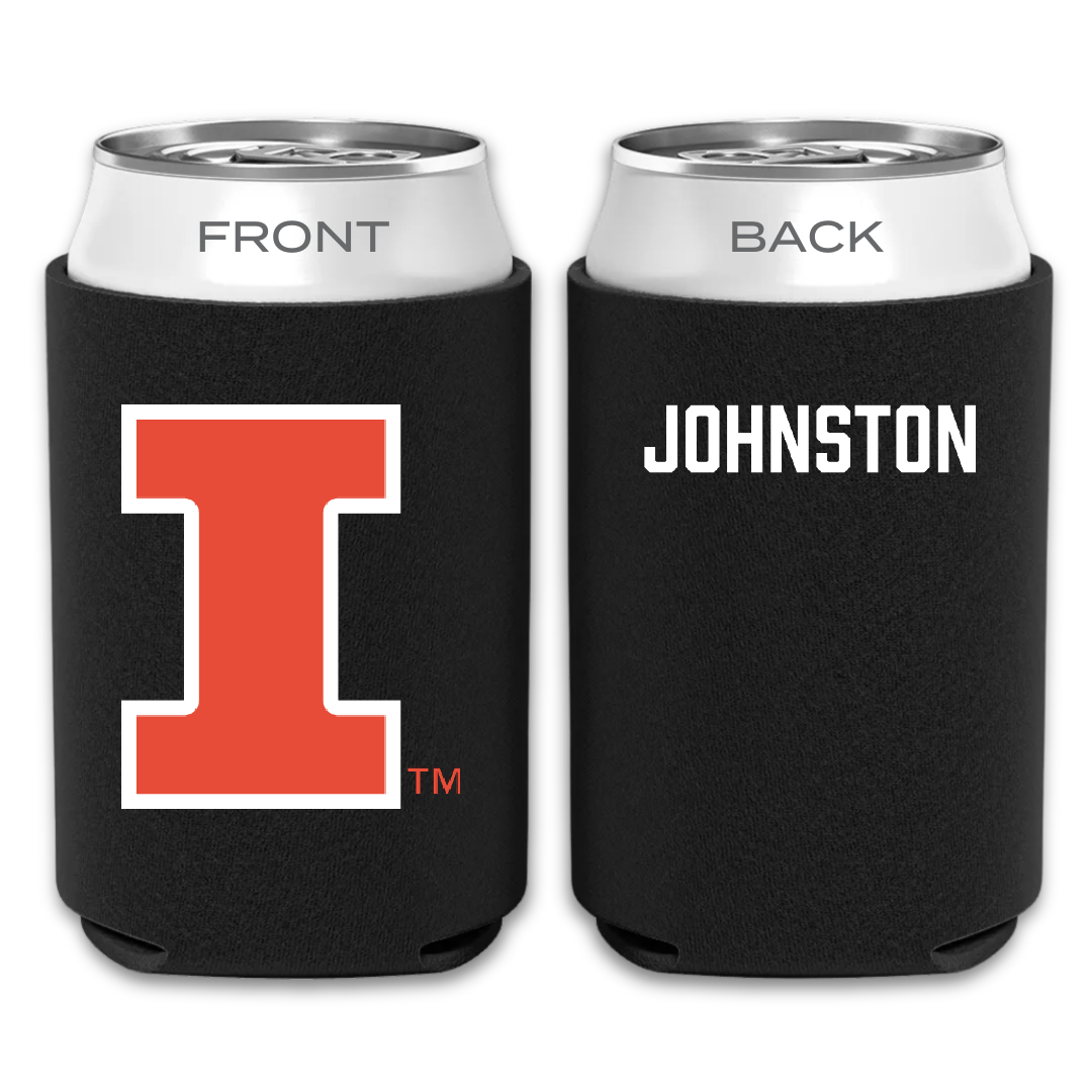 University of Illinois TF and XC Black Can Cooler - Cody Johnston