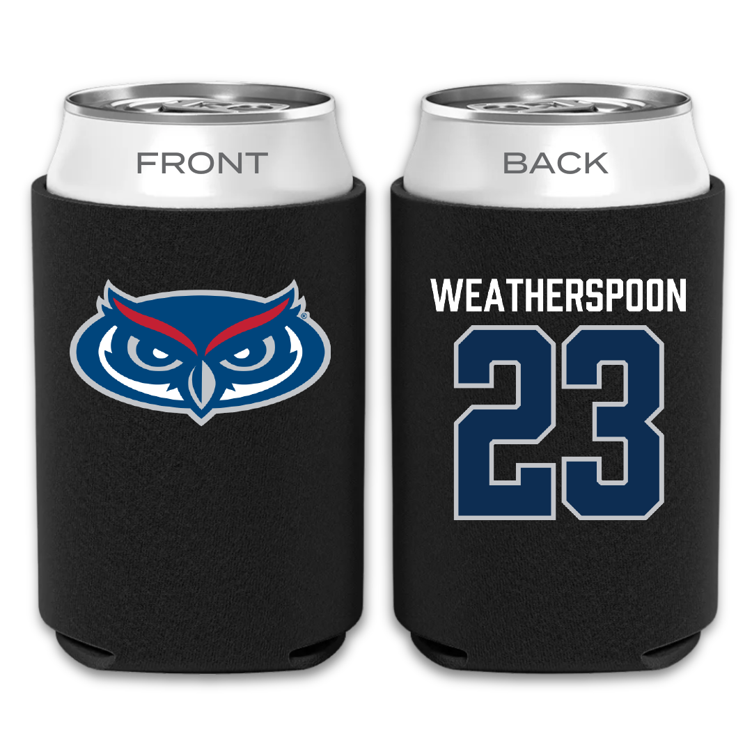 Florida Atlantic University Basketball Black Can Cooler - #23 Brandon Weatherspoon