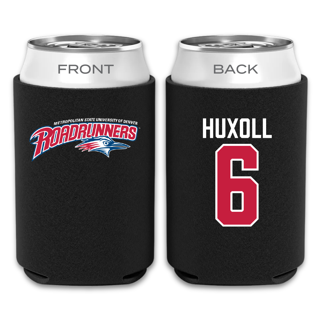 Metropolitan State University of Denver Volleyball Black Can Cooler - #6 Alivia Huxoll