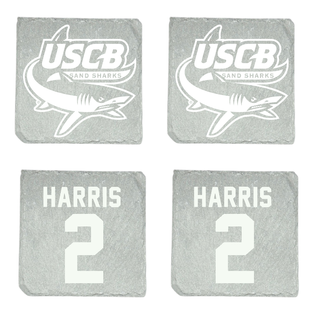 University of South Carolina Beaufort Soccer Stone Coaster (4 Pack)  - #2 Kennedy Harris