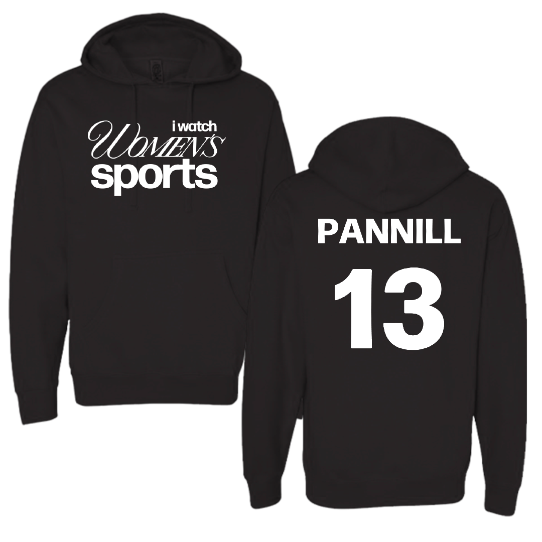 Texas State University Softball Black WHM Hoodie - #13 Braylin Pannill