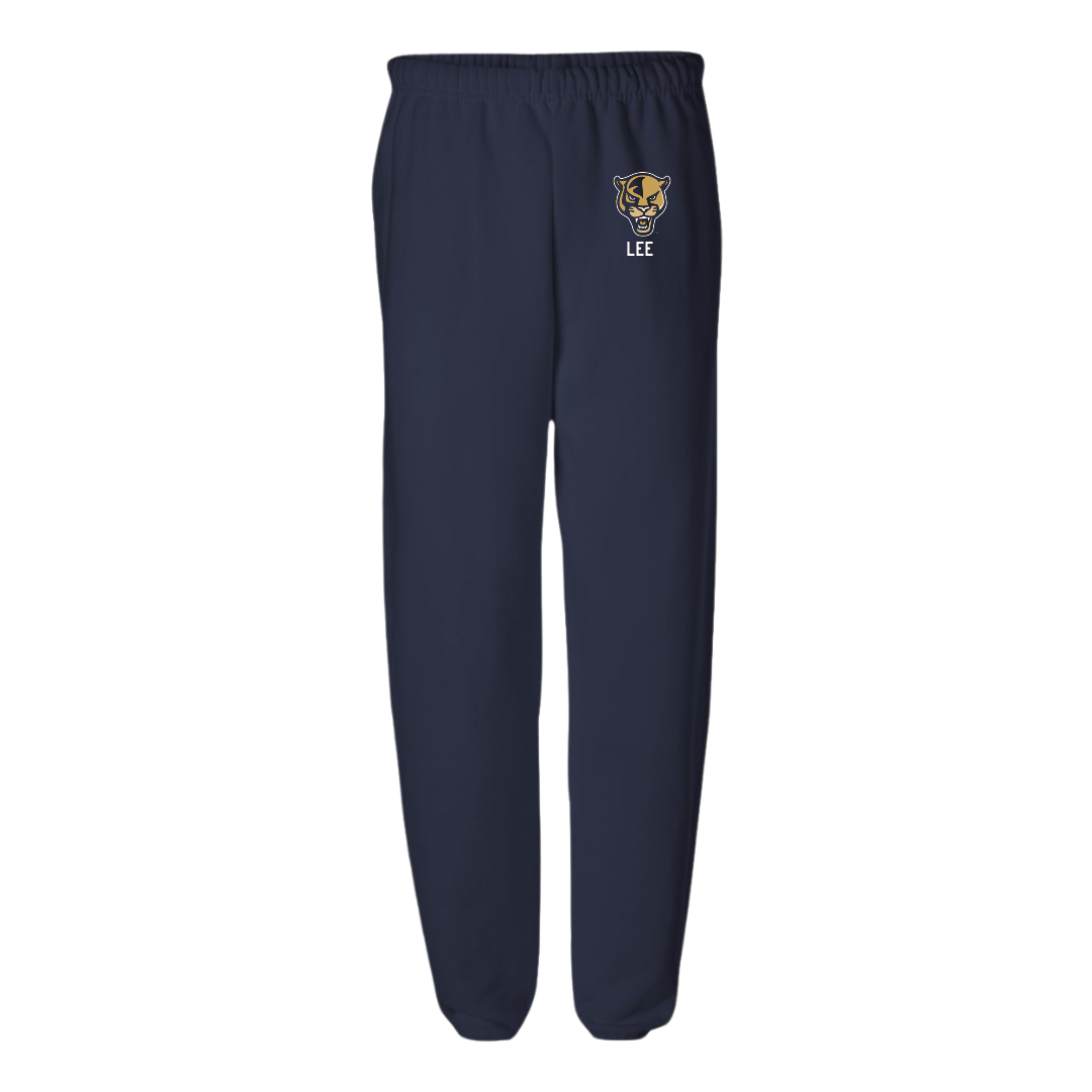Florida International University Football Navy Sweatpants - #56 JaDarious Lee