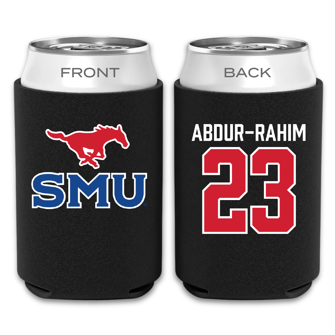 Southern Methodist University Basketball Black Can Cooler - #23 Amirah Abdur-Rahim