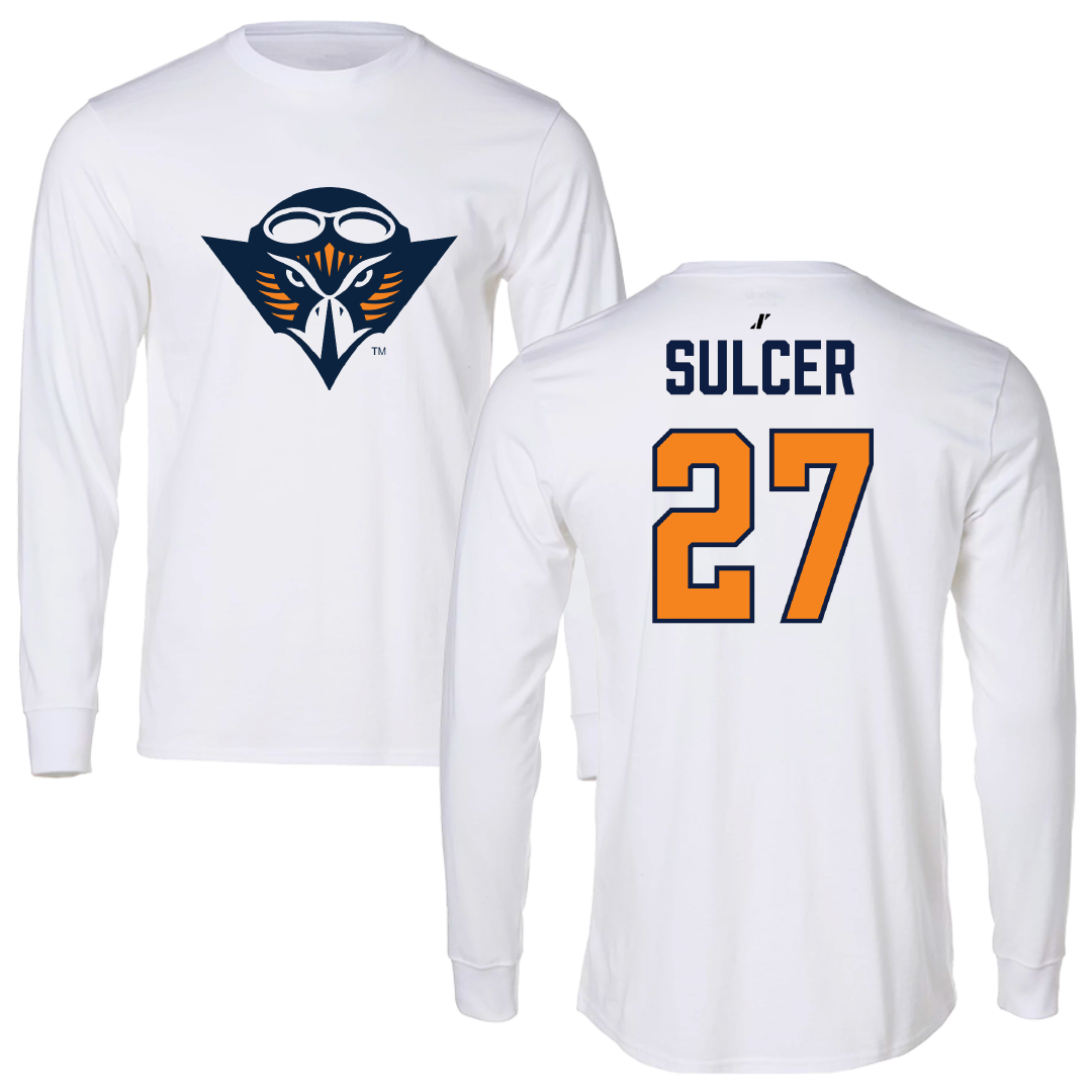 University of Tennessee at Martin Volleyball White Long Sleeve - #27 Dylan Sulcer