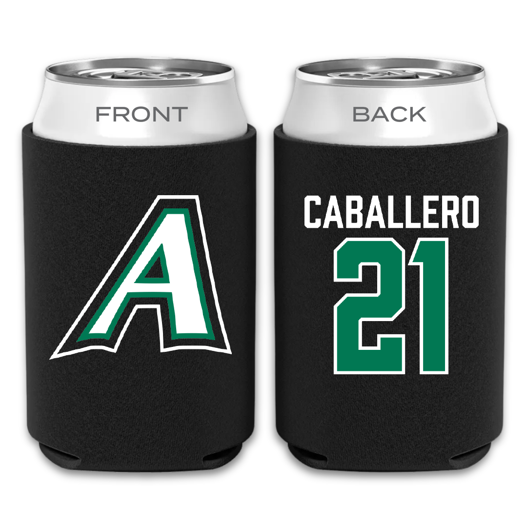 Adams State University Soccer Black Can Cooler - #21 Karlee Caballero