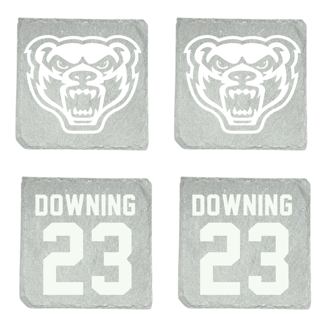 Oakland University Soccer Stone Coaster (4 Pack)  - #23 Marina Downing