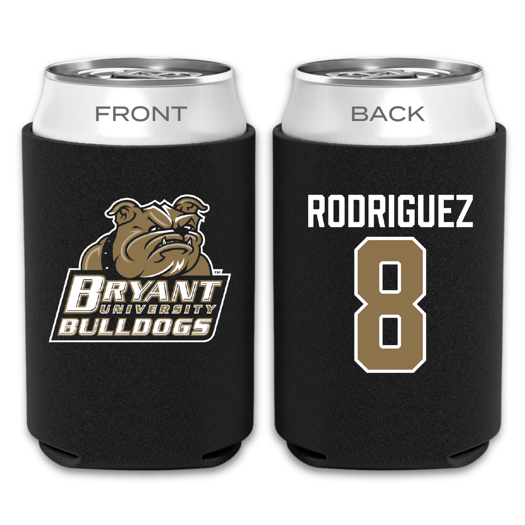 Bryant University Soccer Black Can Cooler - #8 Diego Rodriguez