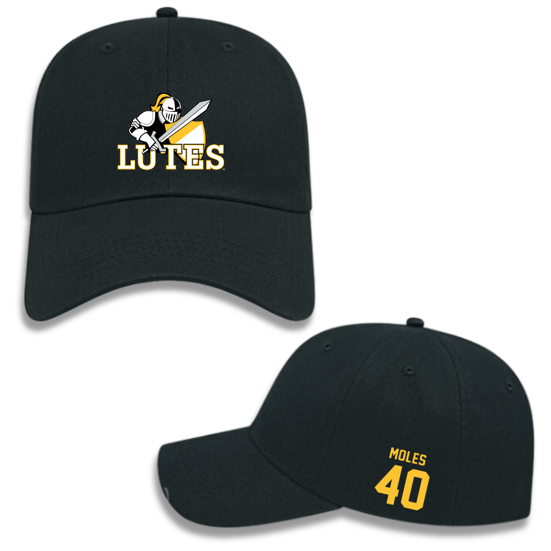 Pacific Lutheran University Basketball (W) Black Hat - #40 Madison Moles